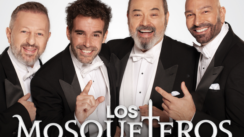 Los mosqueteros… del rey, con Nico Cabré, Jorge Suárez, Nico Scarpino y Fredy Villarreal.