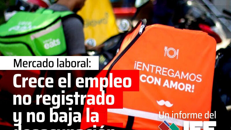 Un informe del mercado laboral indica un  crecimiento del empleo no registrado