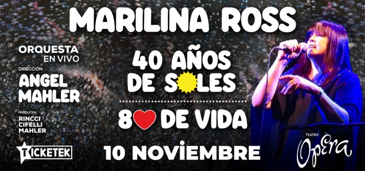 Marilina Ross: 40 años de «soles» y 80 años de vida en el teatro Opera
