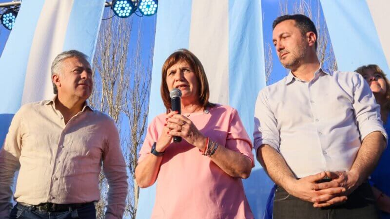 Bullrich:» Para que haya un gobierno que tenga coraje tiene que haber un pueblo con coraje»