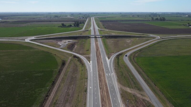 Katopodis y Perotti habilitaron la Variante Rafaela en la Autopista de la Ruta 34