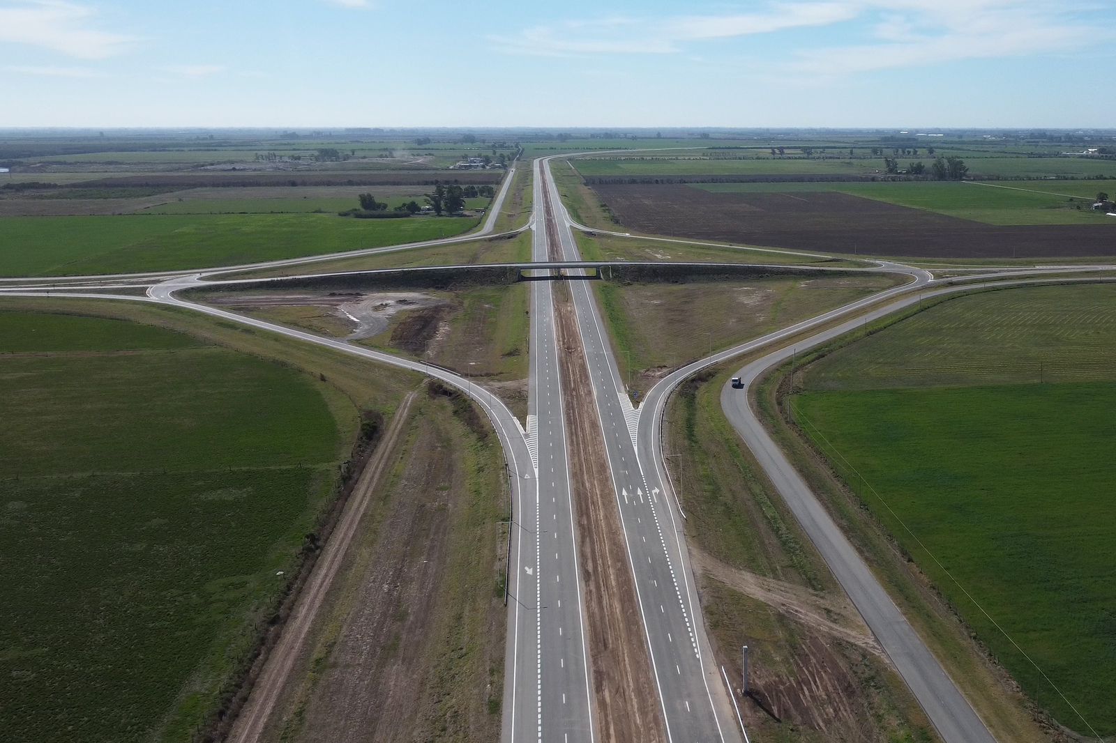Katopodis y Perotti habilitaron la Variante Rafaela en la Autopista de la Ruta 34