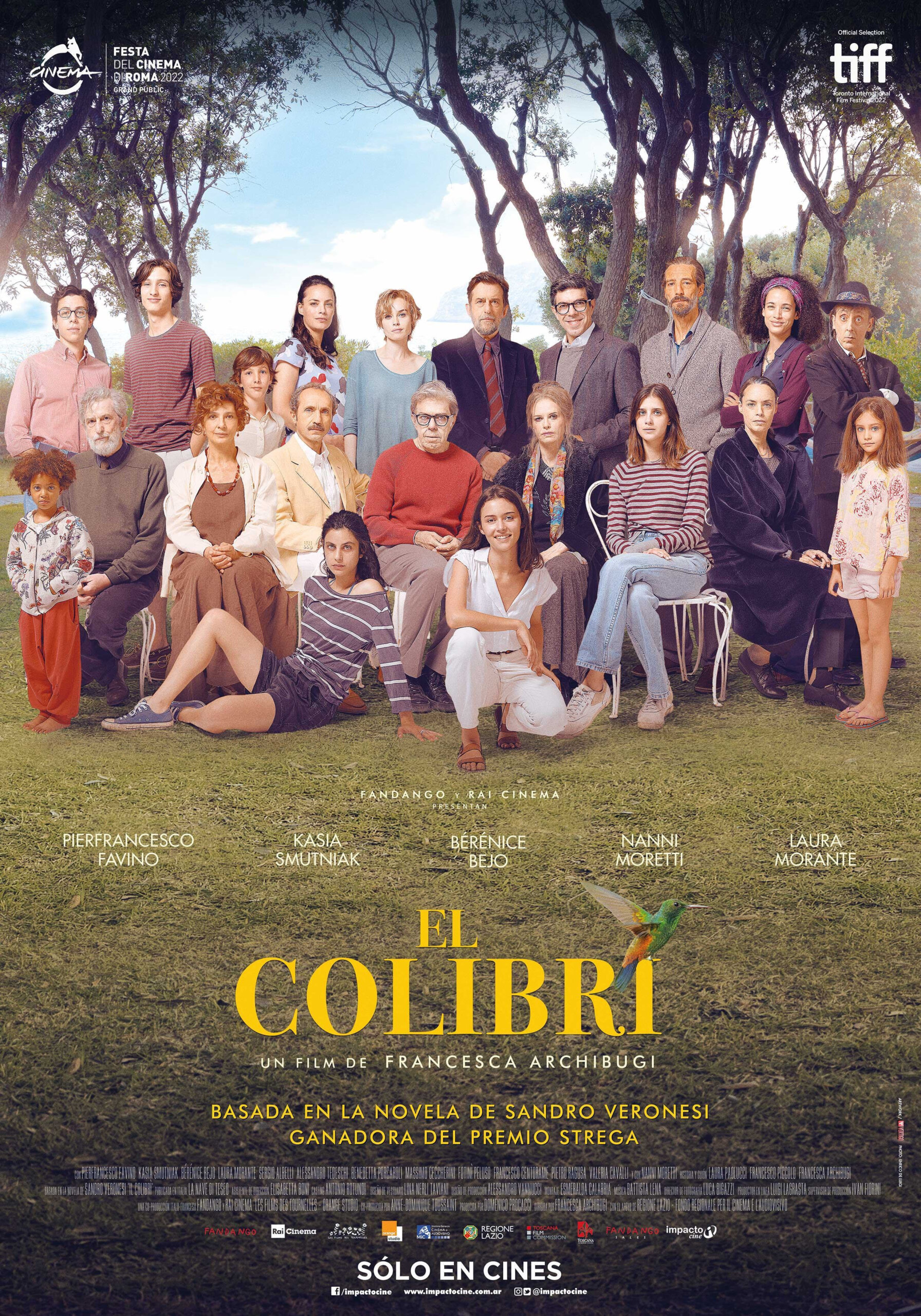 Llega «El  Colibrí, una película de Francesca Archibugi. Este jueves 10 de agosto en las principales salas