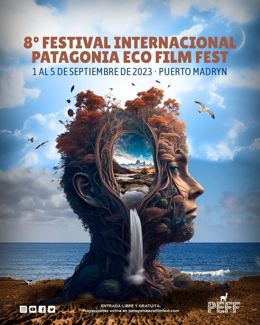 El 8° Festival Internacional de Cine Ambiental de la Patagonia se realizará en Puerto Madryn