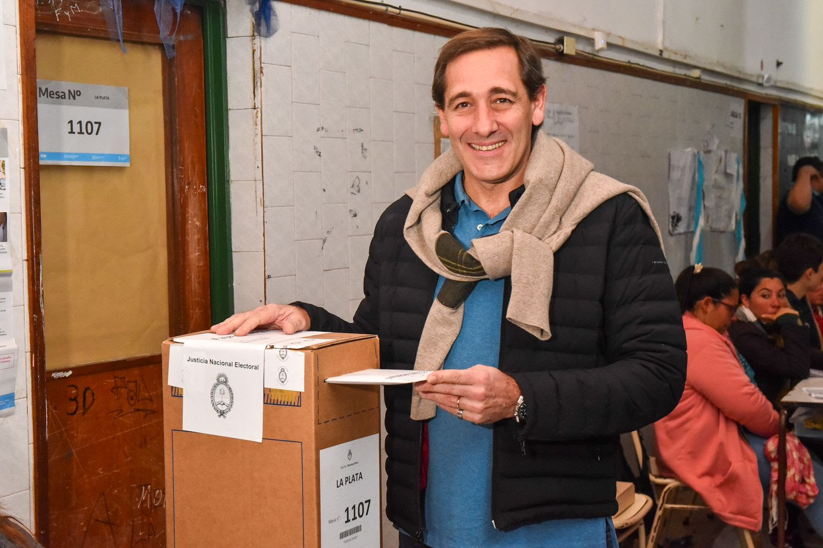 Garro: “Creo que hay dos cosas sagradas en la vida, la familia y votar con libertad”