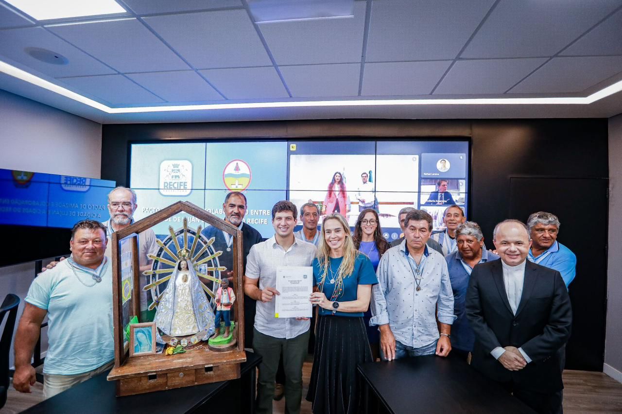 La ciudad argentina de Luján y la brasileña de Recife, son hermanas