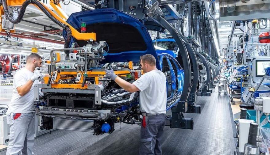 La industria manufacturera  creció un  2 por ciento