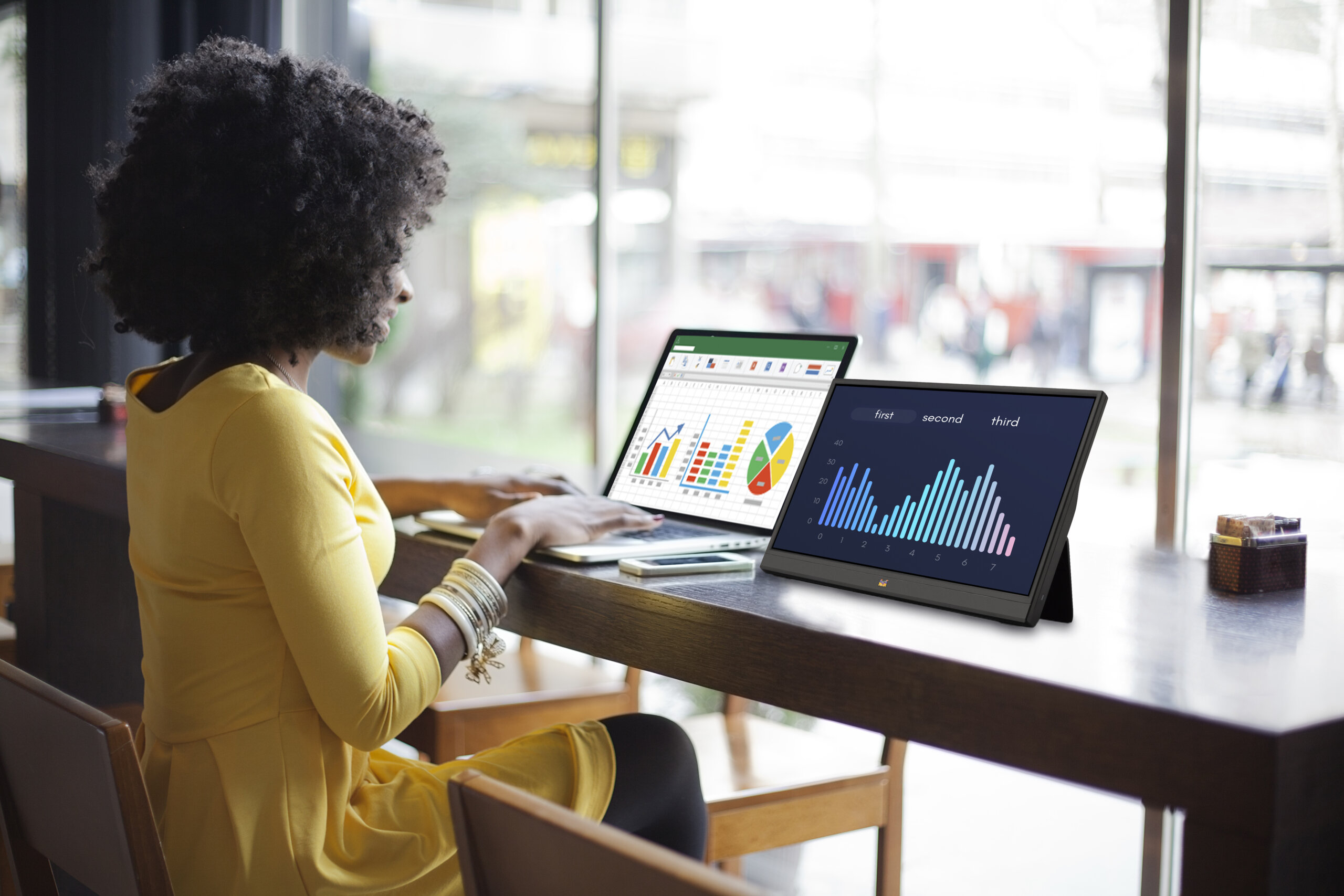 ViewSonic presenta su monitor portátil TD1655 en Argentina