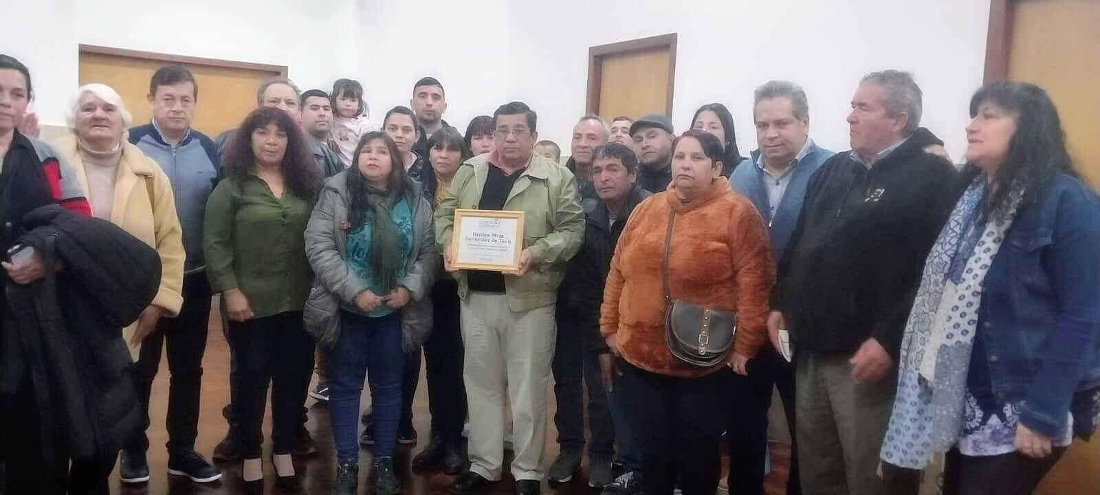Emotivo homenaje en Lomas de Zamora a la ex concejal Haydee Tenis