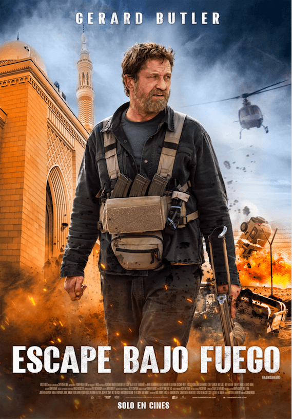 «Escape bajo fuego», la podés ver en los principales cines