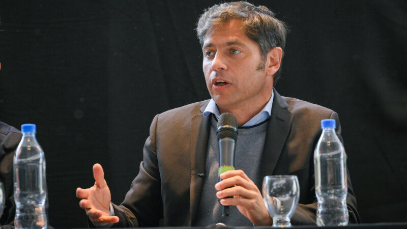 Kicillof: “La derecha dice que la provincia de Buenos Aires es inviable»