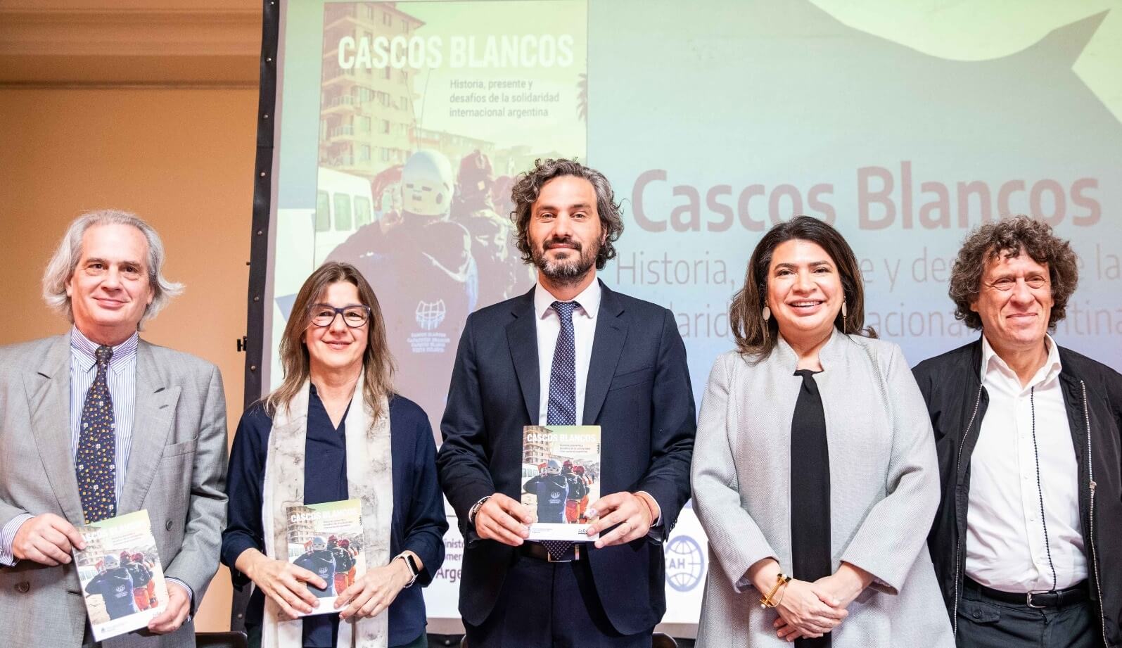 Cafiero: “Cascos Blancos es un pilar de la política exterior argentina”