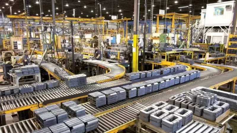 La actividad industrial registró un alza del 2,2 por ciento