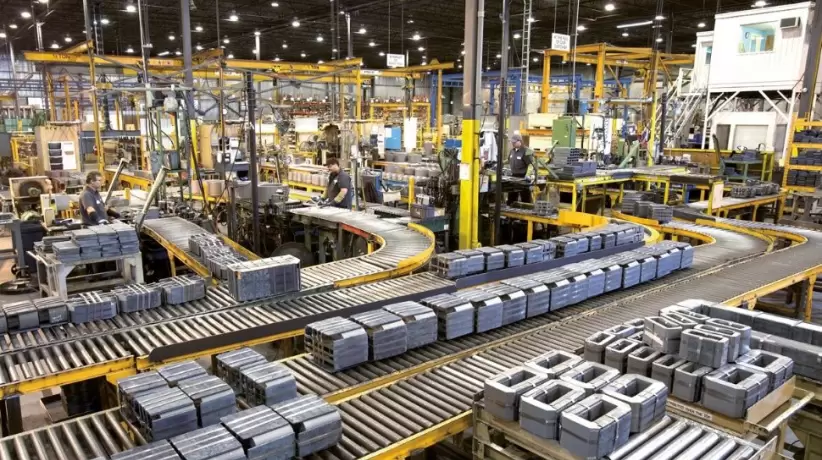 La actividad industrial registró un alza del 2,2 por ciento