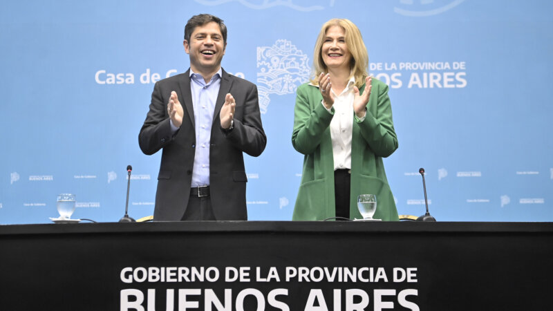 Kicillof: “Vemos el resultado electoral como un respaldo y un compromiso con todo el pueblo bonaerense”