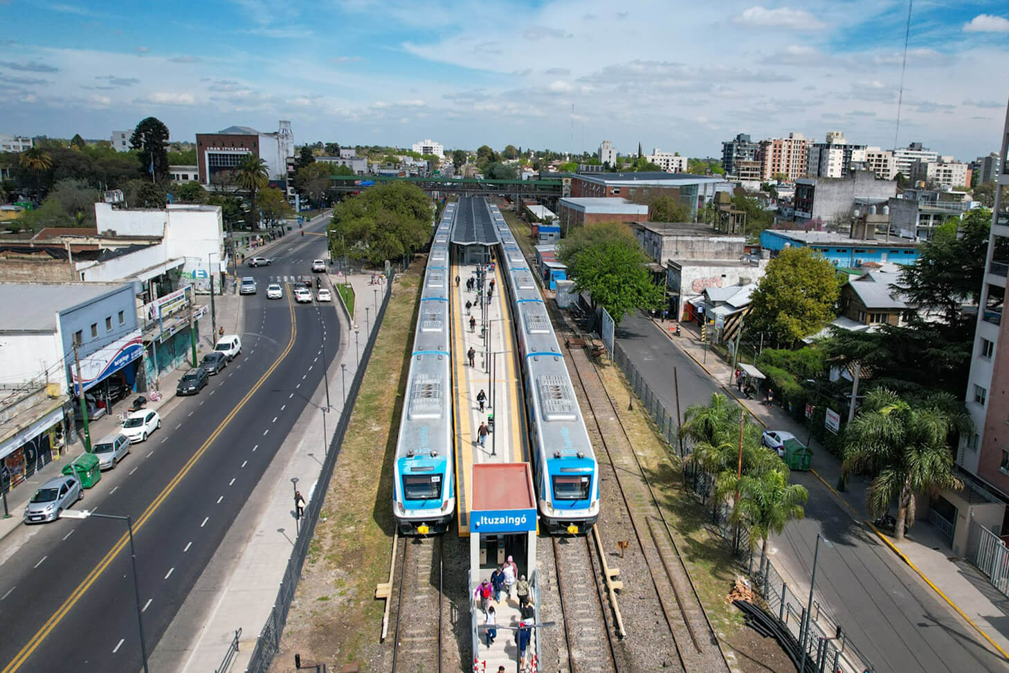 La empresa estatal Trenes Argentinos habilitó la renovada estación Ituzaingó