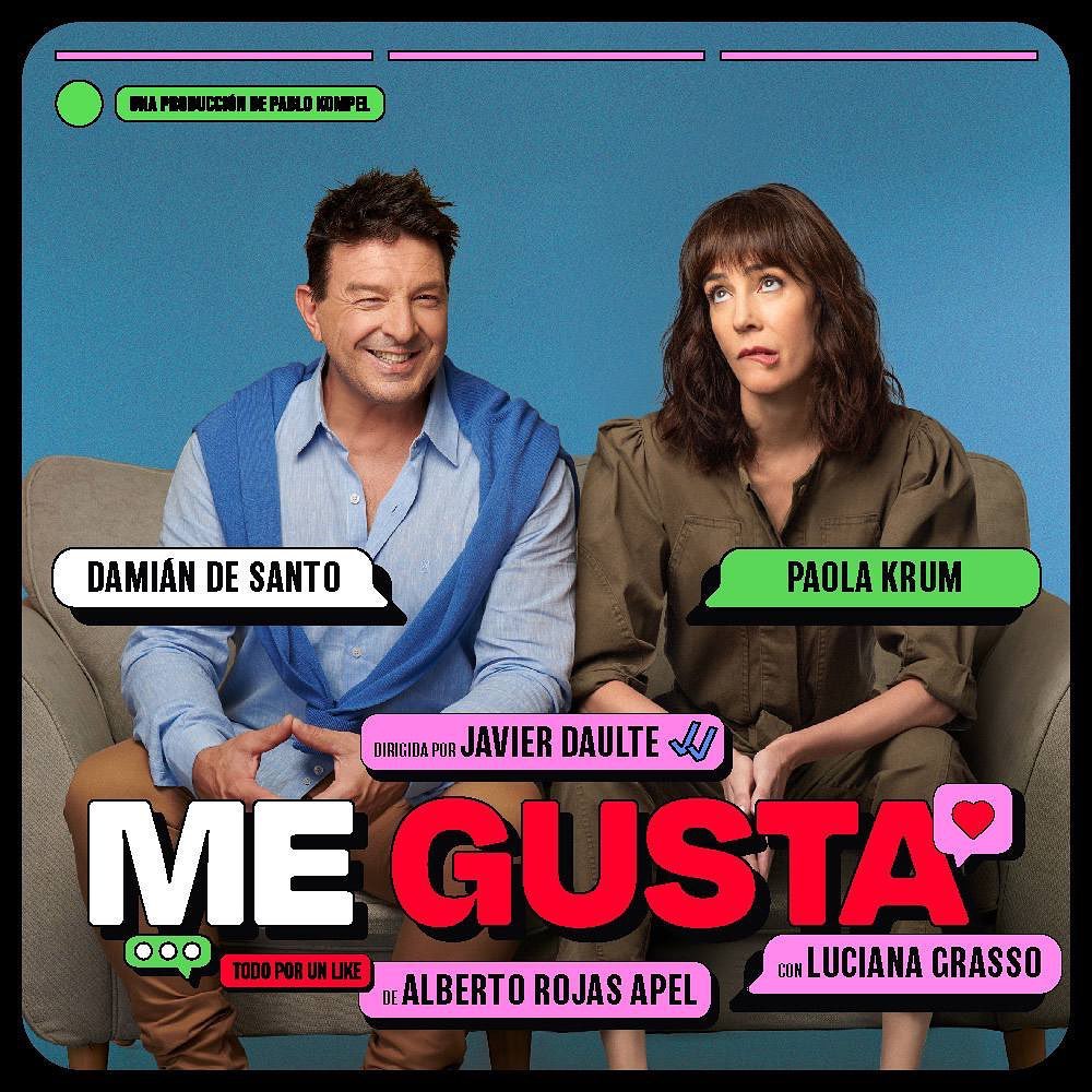 El domingo 26 de noviembre, última función de «Me gusta», en el Paseo La Plaza