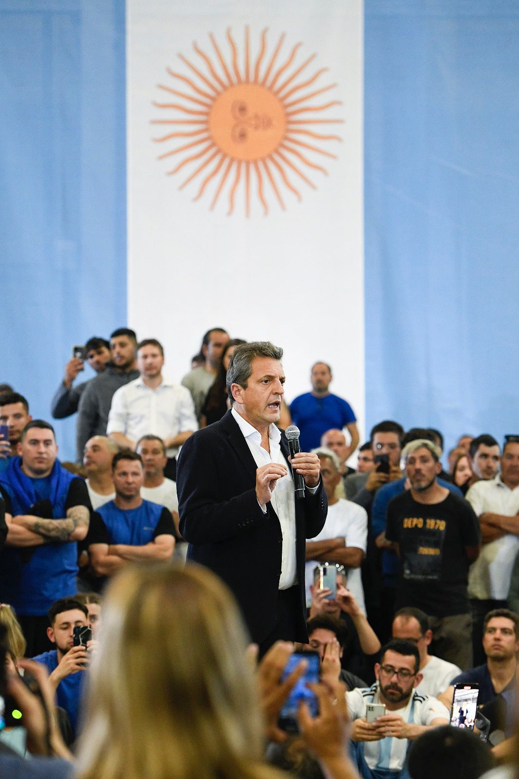 Massa:»Quiero pedirles que el domingo vayan a buscar nuestra bandera»