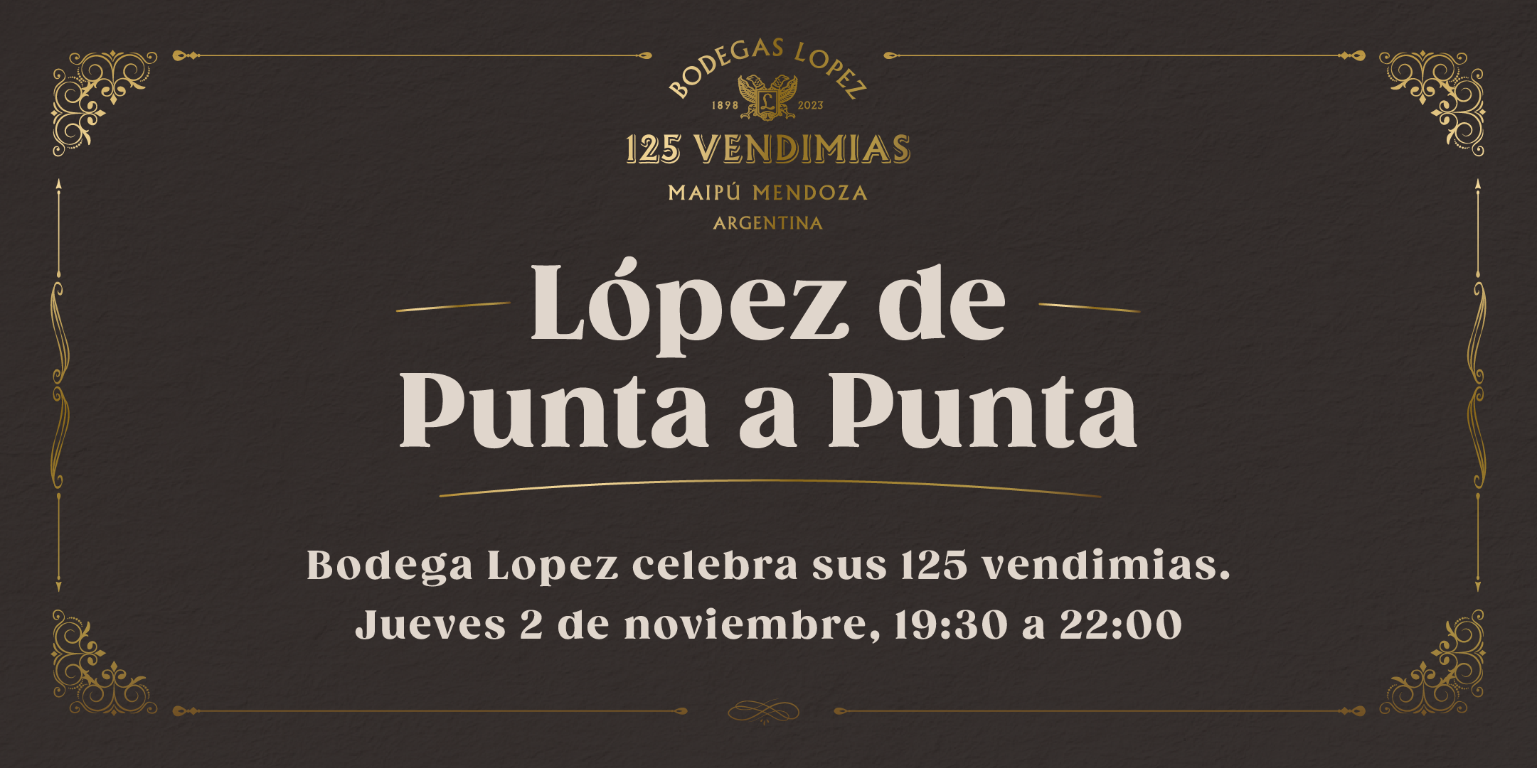 Nueva feria de Bodegas López: Edición 125 vendimias en CABA
