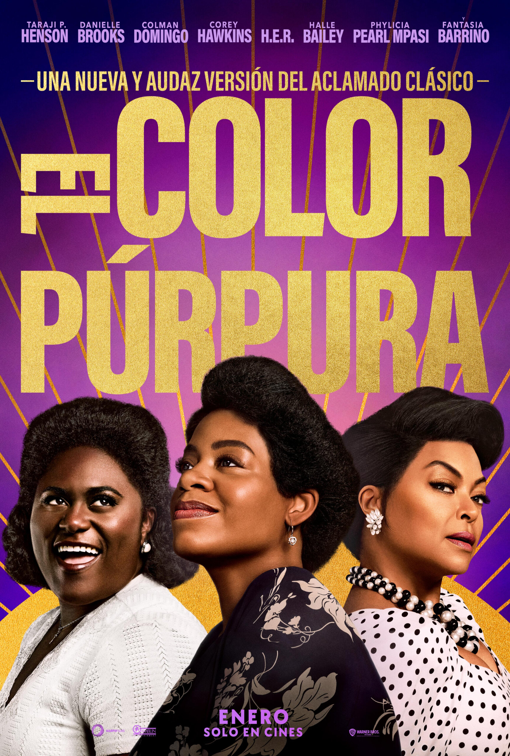 Mirá el nuevo trailer de «El Color Púrpura»