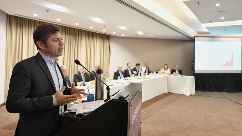 Club del Petróleo: Kicillof dijo que Buenos Aires será protagonista del boom petrolero