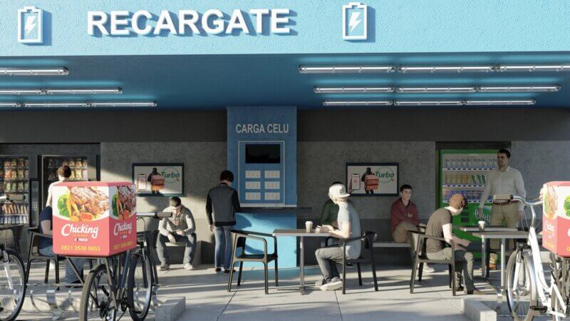 Trenes Argentinos construirá   refugios para  deliverys