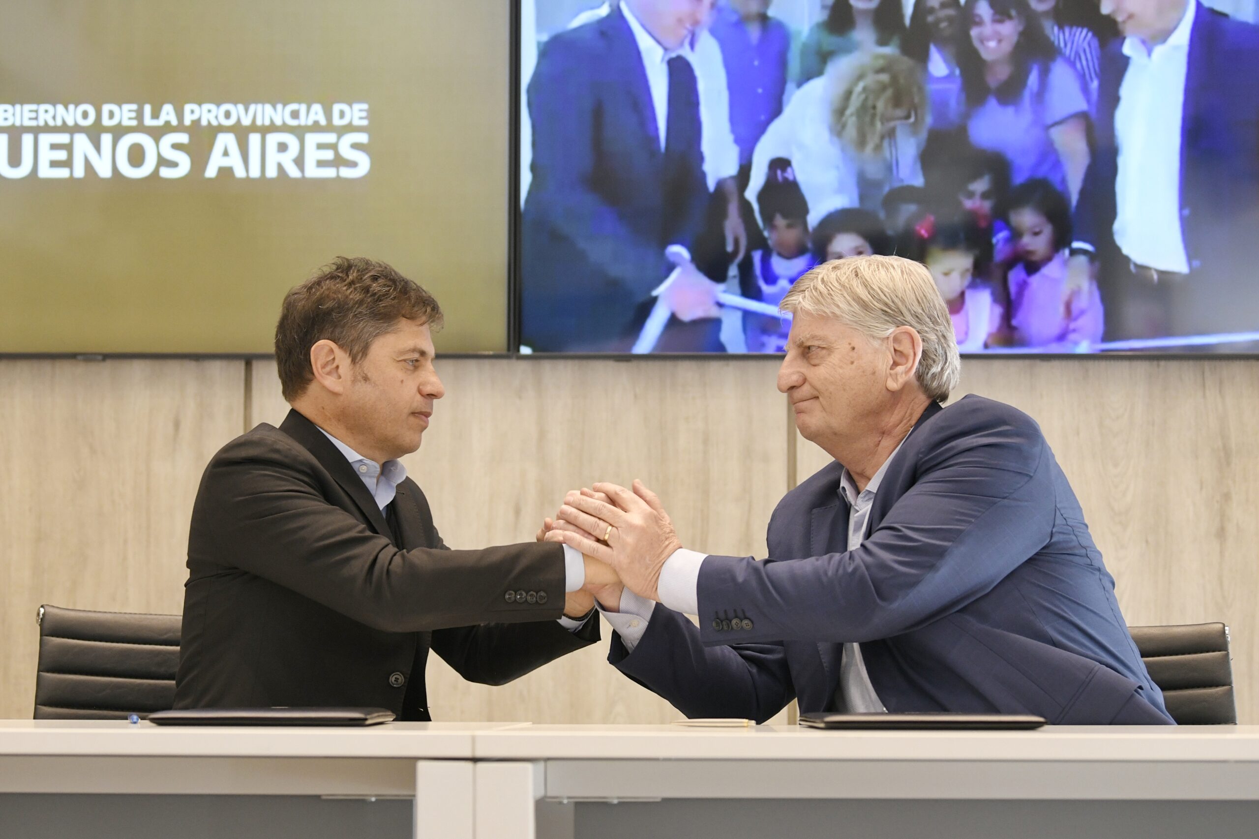 Kicillof y y Ziliotto firmaron en La Pampa diversos convenios de cooperación