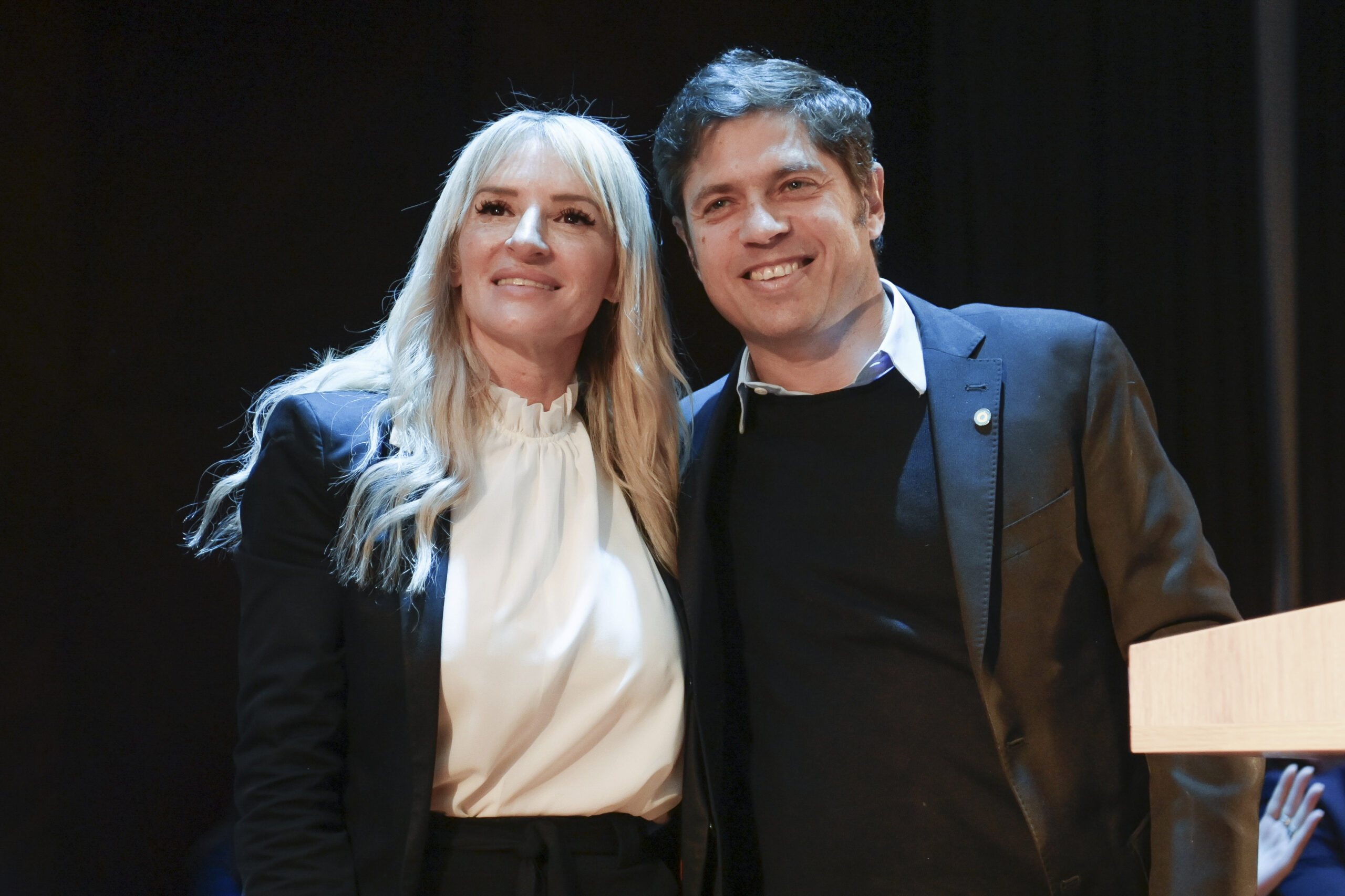 Kicillof asistió a la asunción de Mongiardino en el Colegio de Abogacía de La Plata