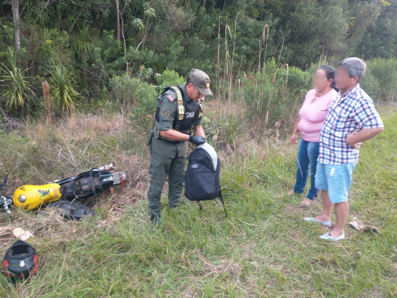 Gendarmes incautaron  cocaína y cogollos de marihuana en Misiones