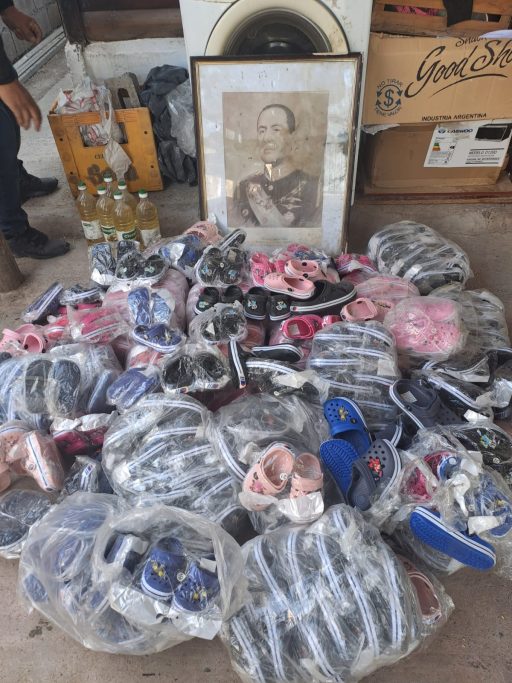 Encuentran mercadería para ayuda social que había sido retenida