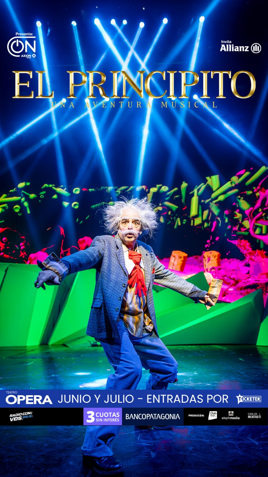 Carlos March es «El bebedor» en El Principito 2024 y muy pronto Eternauta (Netfflix)