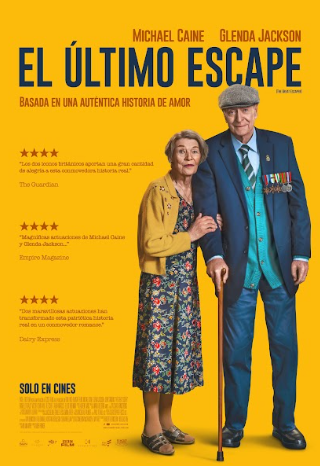 El último escape. Con Michael Caine y Glenda Jackson. Estreno 13 de junio