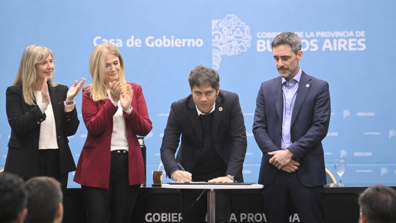 El gobierno bonaerense firmó acuerdo de cooperación con el CFI