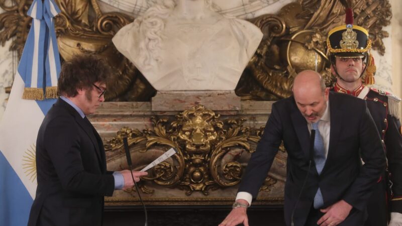 Juró Sturzenegger como Ministro de Desregulación y Transformación del Estado