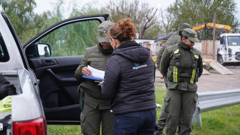 Aumentan los controles migratorios y de seguridad fronteriza