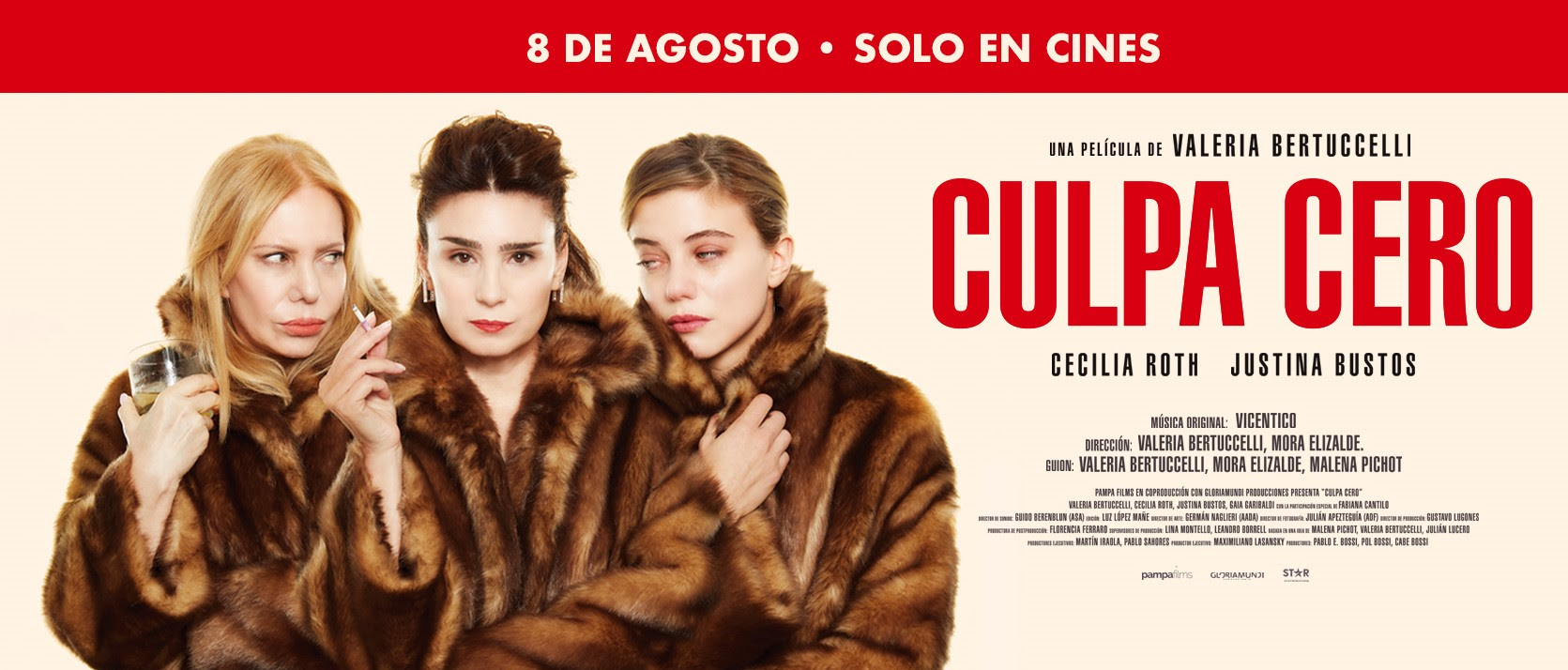 Valeria Bertuccelli regresa a la dirección con “Culpa Cero” junto a Cecilia Roth y Justina Bustos