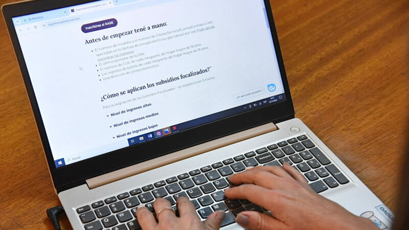 Subsidios: el Municipio detalla quiénes deben inscribirse al RASE