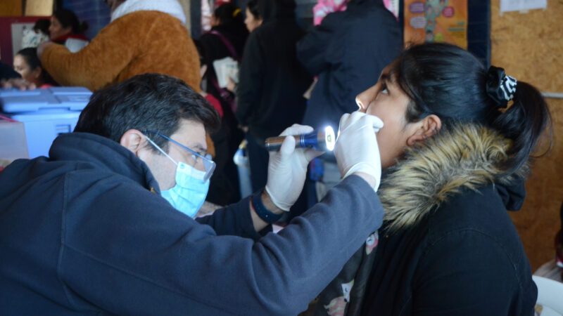 La Plata: más de 200 vecinos y deportistas recibieron atención médica