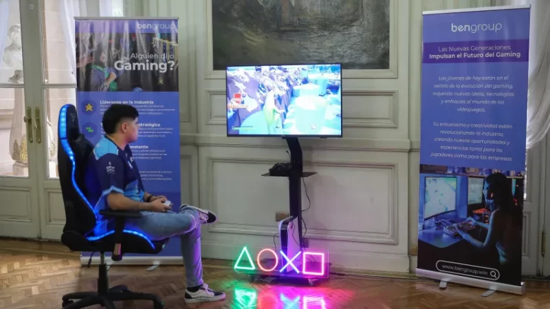 Presentan  un “parkour” del mapa de Argentina en Fortnite