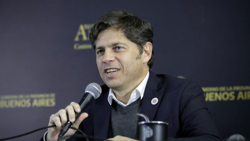 Kicillof:»“Pareciera que tenemos un Gobierno nacional sin territorio ni habitantes»