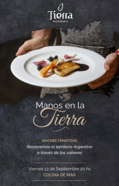 Tierra Restaurante invita a disfrutar de la quinta noche temática del ciclo «Manos en la Tierra»