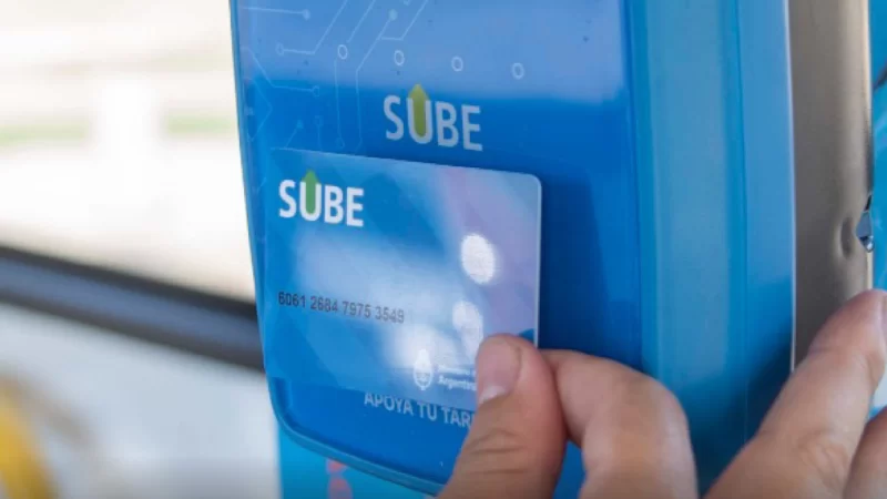 SUBE: el gobierno habilita otros medios de pago para viajar en transporte público