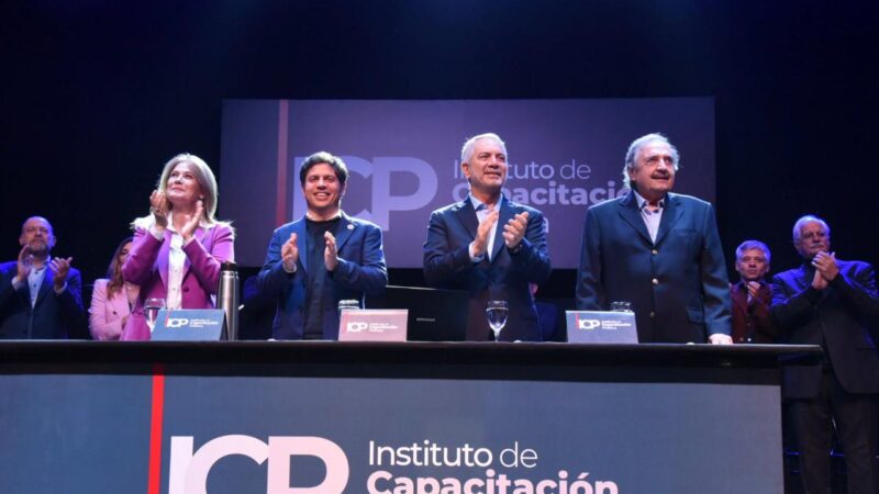Kicillof y Alak abrieron el Curso de Formación Política en La Plata