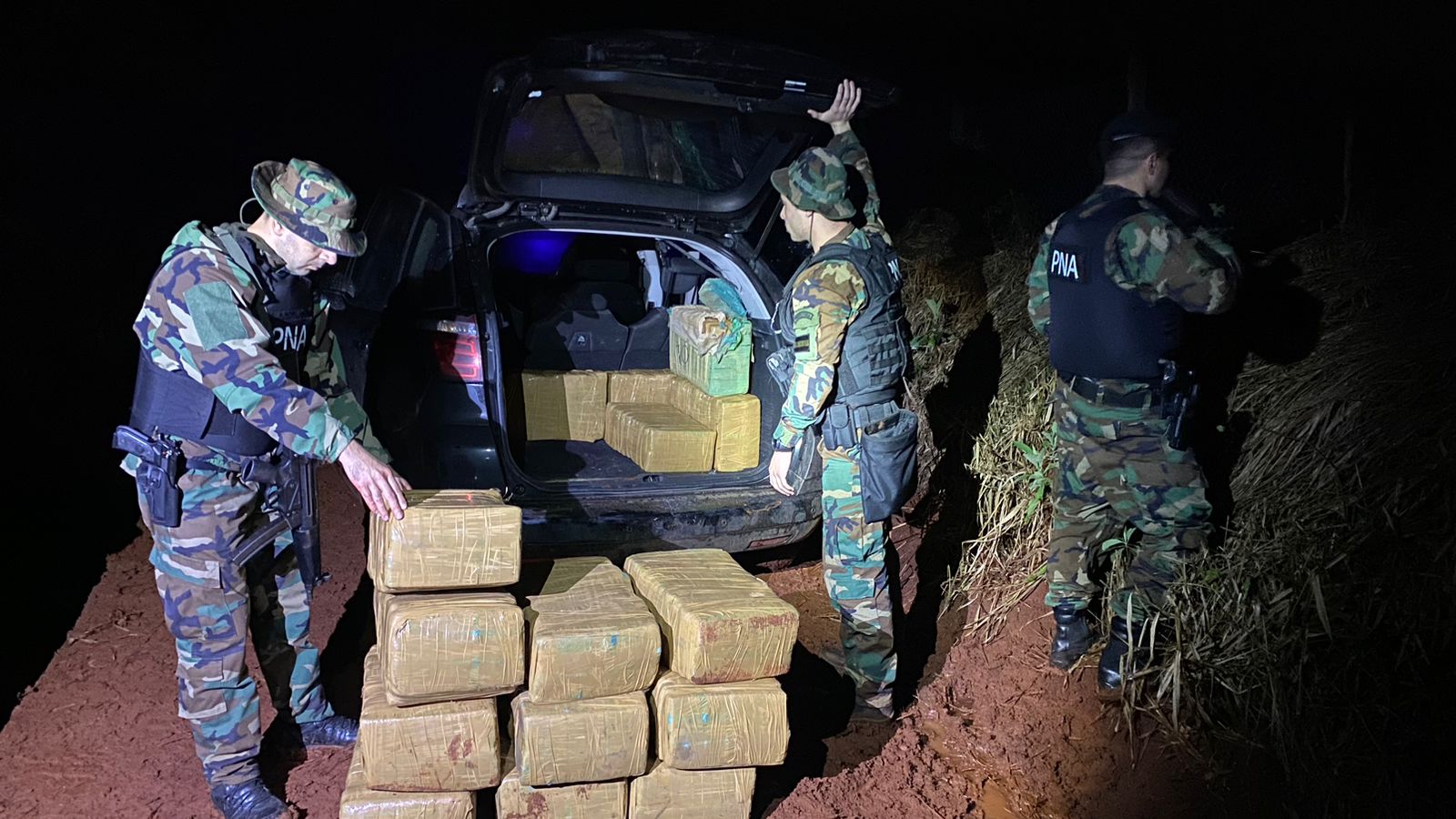 Misiones: Secuestran cargamento de 306 kilos de marihuana