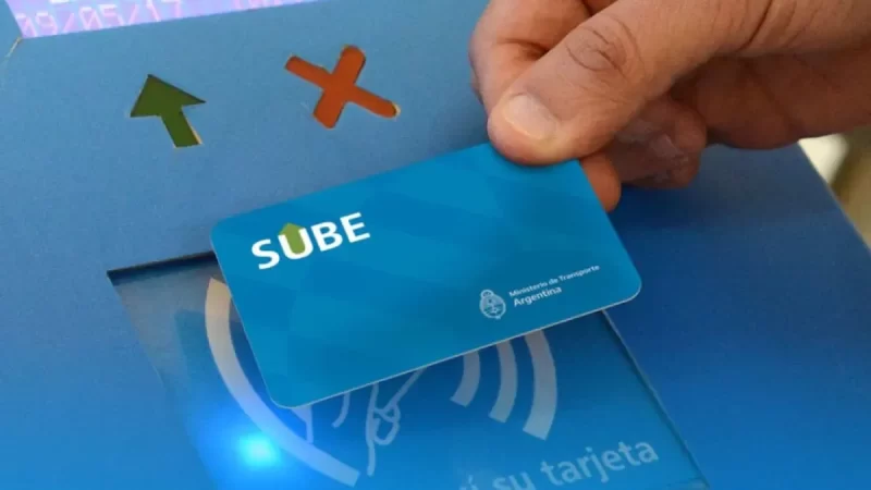 El gobierno mantendrá Red Sube en las líneas de jurisdicción nacional
