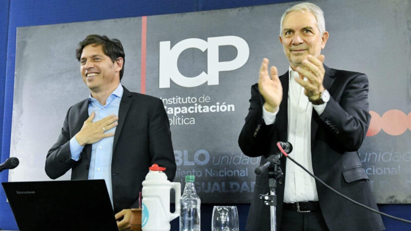 Kicillof y Alak lanzan curso de formación política