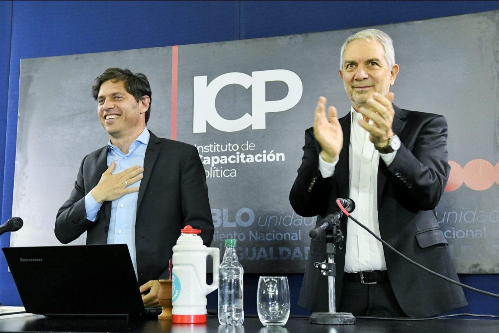 Kicillof y Alak lanzan curso de formación política