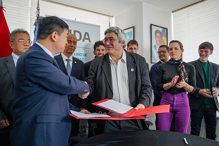 Alimentos: el gobierno bonaerense firmó un convenio con China