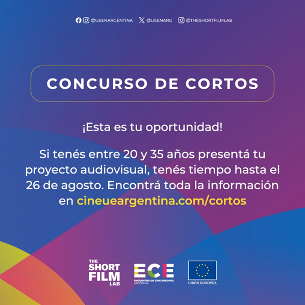 Concurso de Cortometrajes para Jóvenes Argentinos