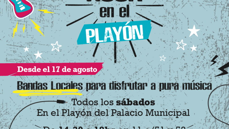 La Plata: «Rock en el Playón» municipal con bandas locales